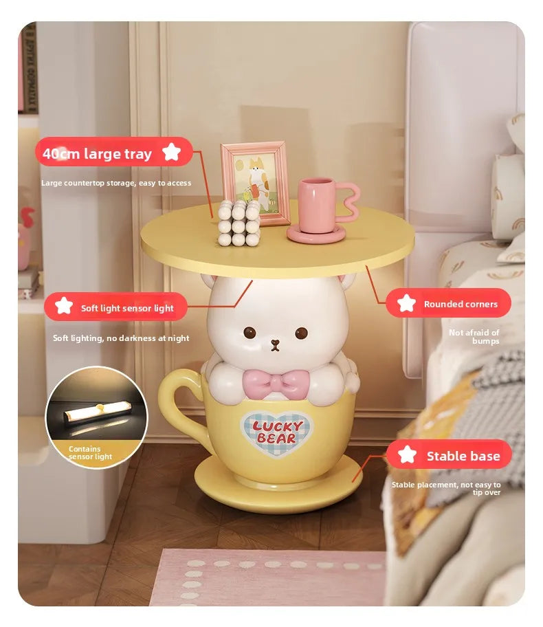 Kawaii home decor creative small coffee table by 𝕄𝕔 𝕋𝕙𝕖 𝔹𝕝𝕒𝕔𝕜 𝔻𝕚𝕒𝕞𝕠�