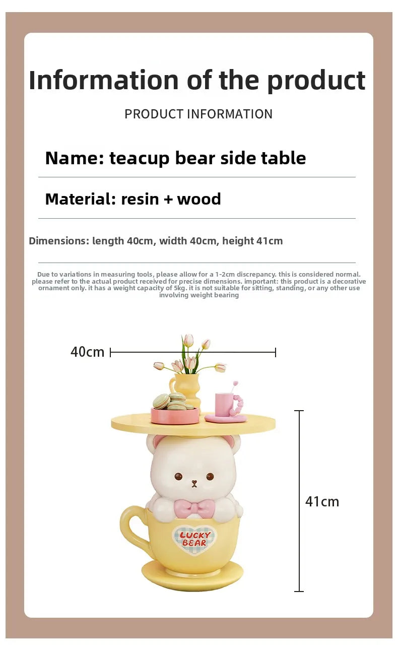 Kawaii home decor creative small coffee table by 𝕄𝕔 𝕋𝕙𝕖 𝔹𝕝𝕒𝕔𝕜 𝔻𝕚𝕒𝕞𝕠�