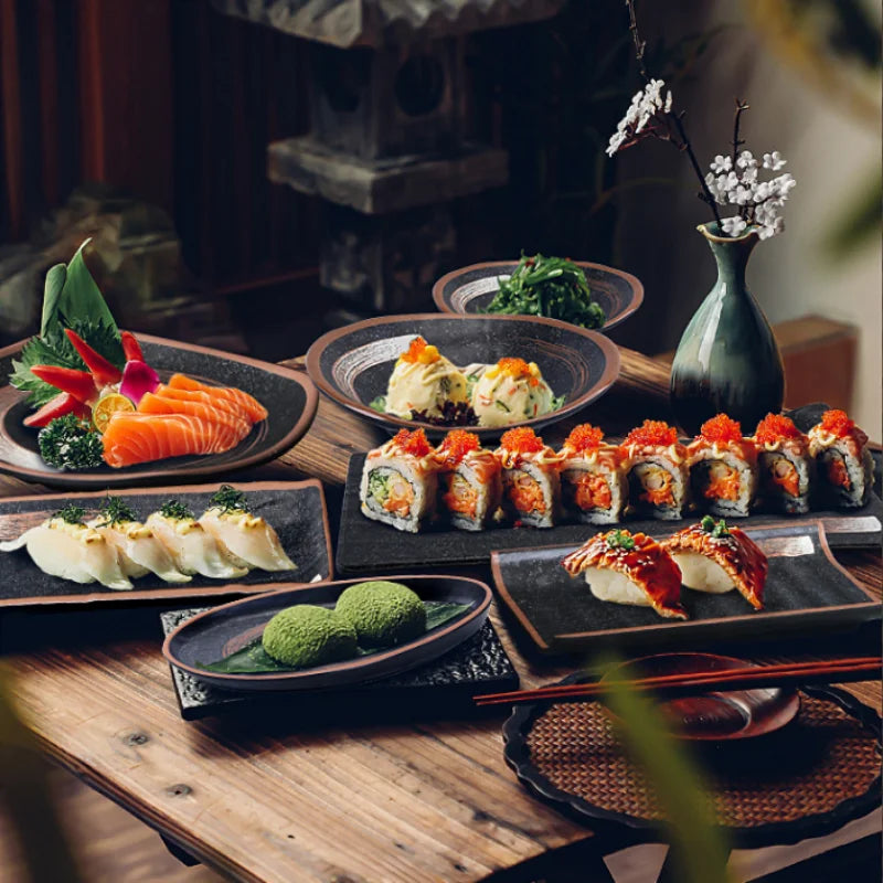 Melamine dinner plate set by 𝕄𝕮 𝕋𝕙𝕖 𝔹𝕝𝕒𝕔𝕜 𝔻𝕚𝕒𝕞𝕠𝕟�