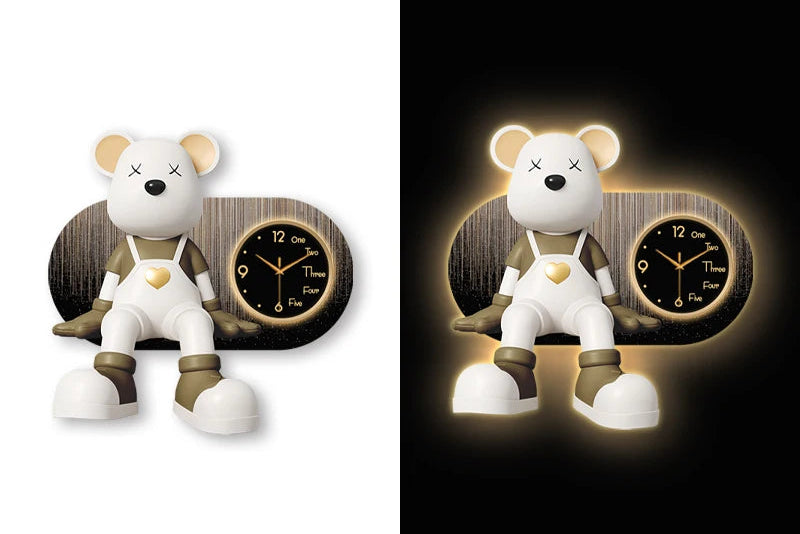 Creative Living Room Wall Clock by 𝕄𝕔 𝕋𝕙𝕖 𝔹𝕝𝕒𝕔𝕜 𝔻𝕚𝕒𝕞𝕠𝕟�