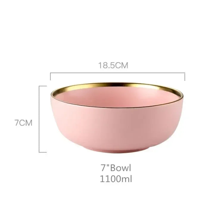 Set of MC THE BLACK DIAMOND ceramic kitchen dinnerware dinner sets with plates, bowls, and cups arranged on a table.