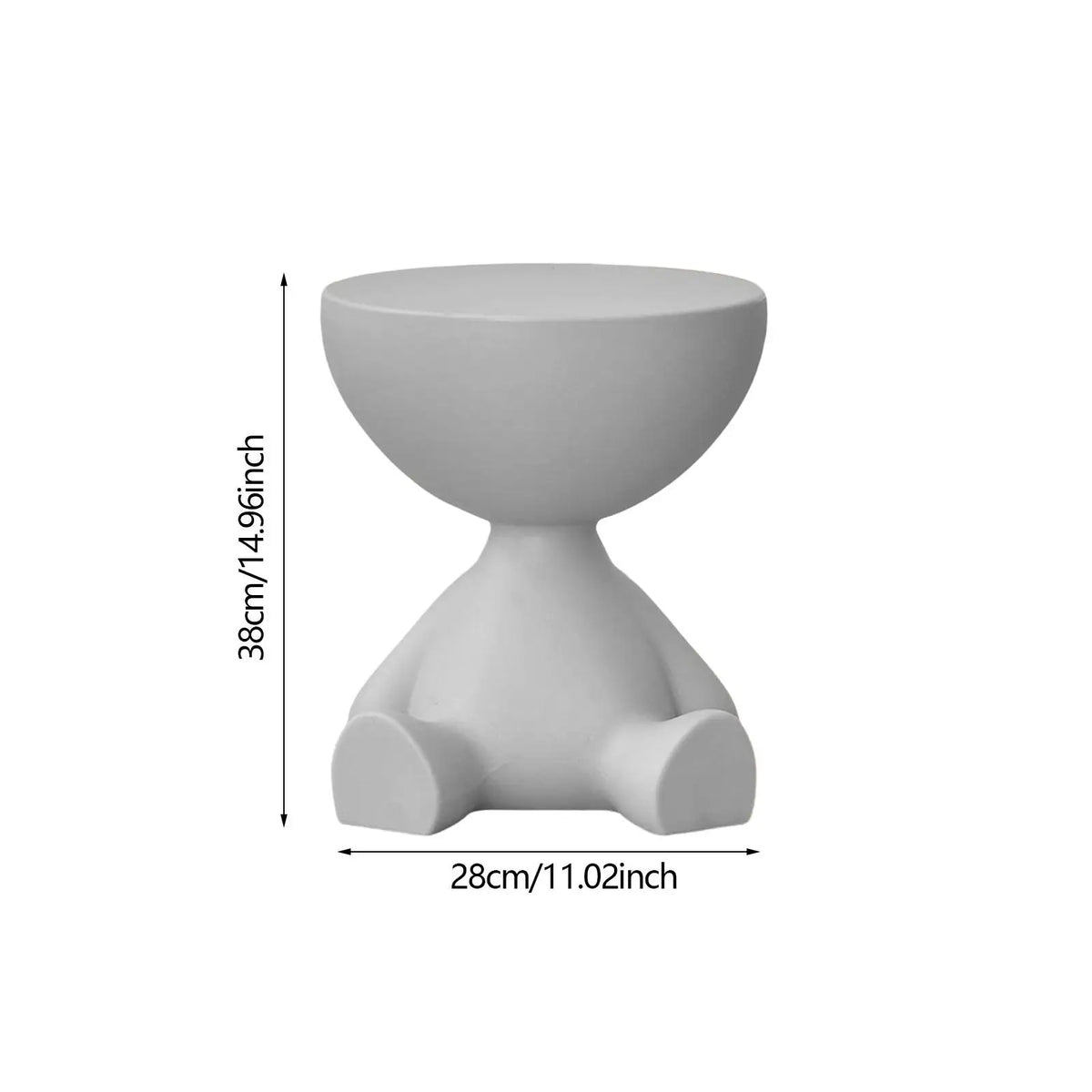 Creative side end table by MC THE BLACK DIAMOND, featuring a modern design perfect for home decor.