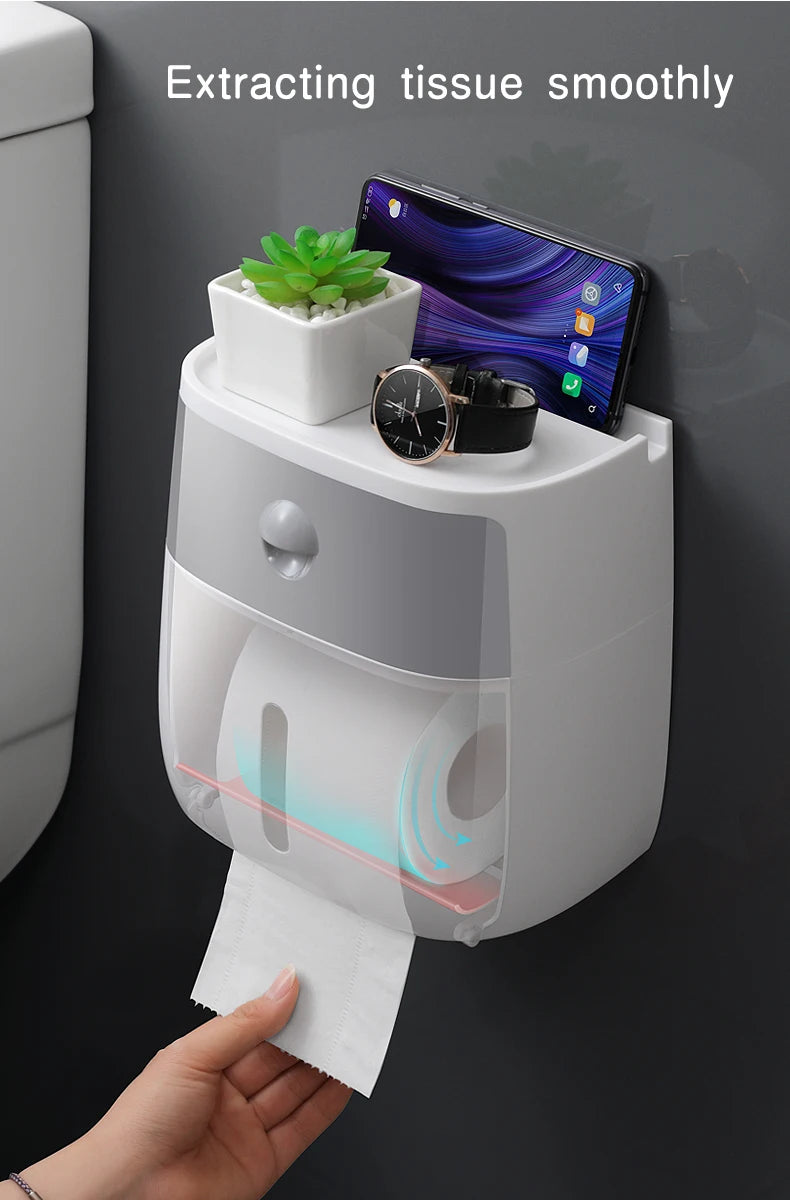 Plastic waterproof portable toilet paper holder by 𝕄𝕔 𝕋𝕙𝕖 𝔹𝕝𝕒𝕔𝕜 𝔻𝕚𝕒𝕞𝕠𝕟�