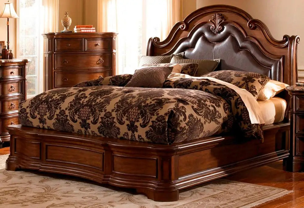 Elegant classic king size bedroom set by 𝕄𝕔 𝕋𝕙𝕖 𝔹𝕝𝕒𝕔𝕜 𝔻𝕚𝕒𝕞𝕠𝕟�
