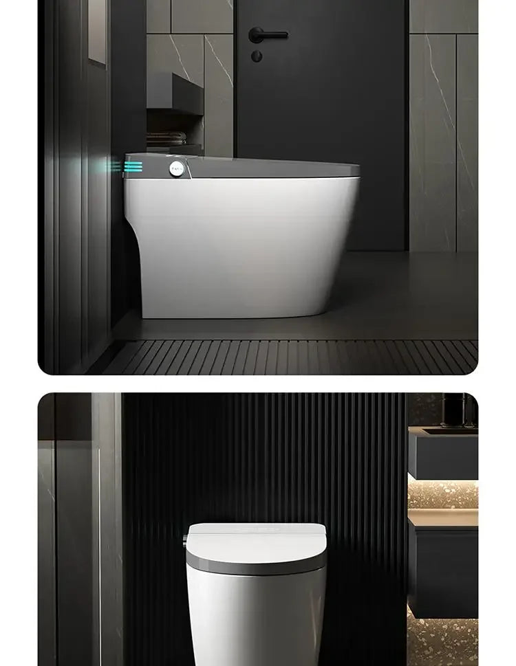 MC THE BLACK DIAMOND smart toilet with voice control, fully automatic, instant hot water, no water pressure limit, in sleek design