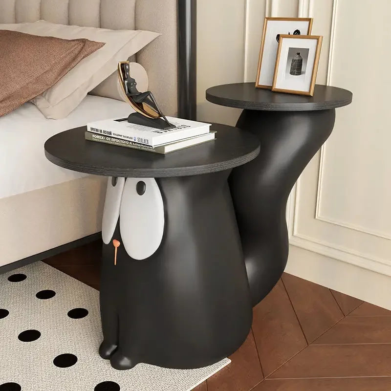 Creative Cat Coffee Table by MC THE BLACK DIAMOND, kids zone furniture with playful cat design, wooden finish and sturdy construction.