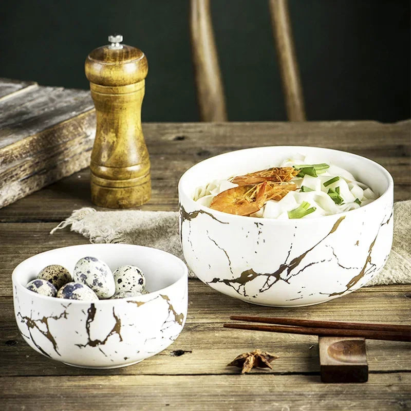 Ceramic bowl from MC THE BLACK DIAMOND dinnerware set, suitable for home tableware, with a smooth, glazed finish.