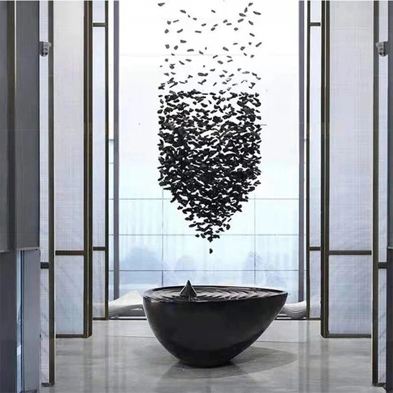 Modern Stone Crystal LED chandelier by 𝕄𝕔 𝕋𝕙𝕖 𝔹𝕝𝕒𝕔𝕜 𝔻𝕚𝕒𝕞𝕠𝕟�