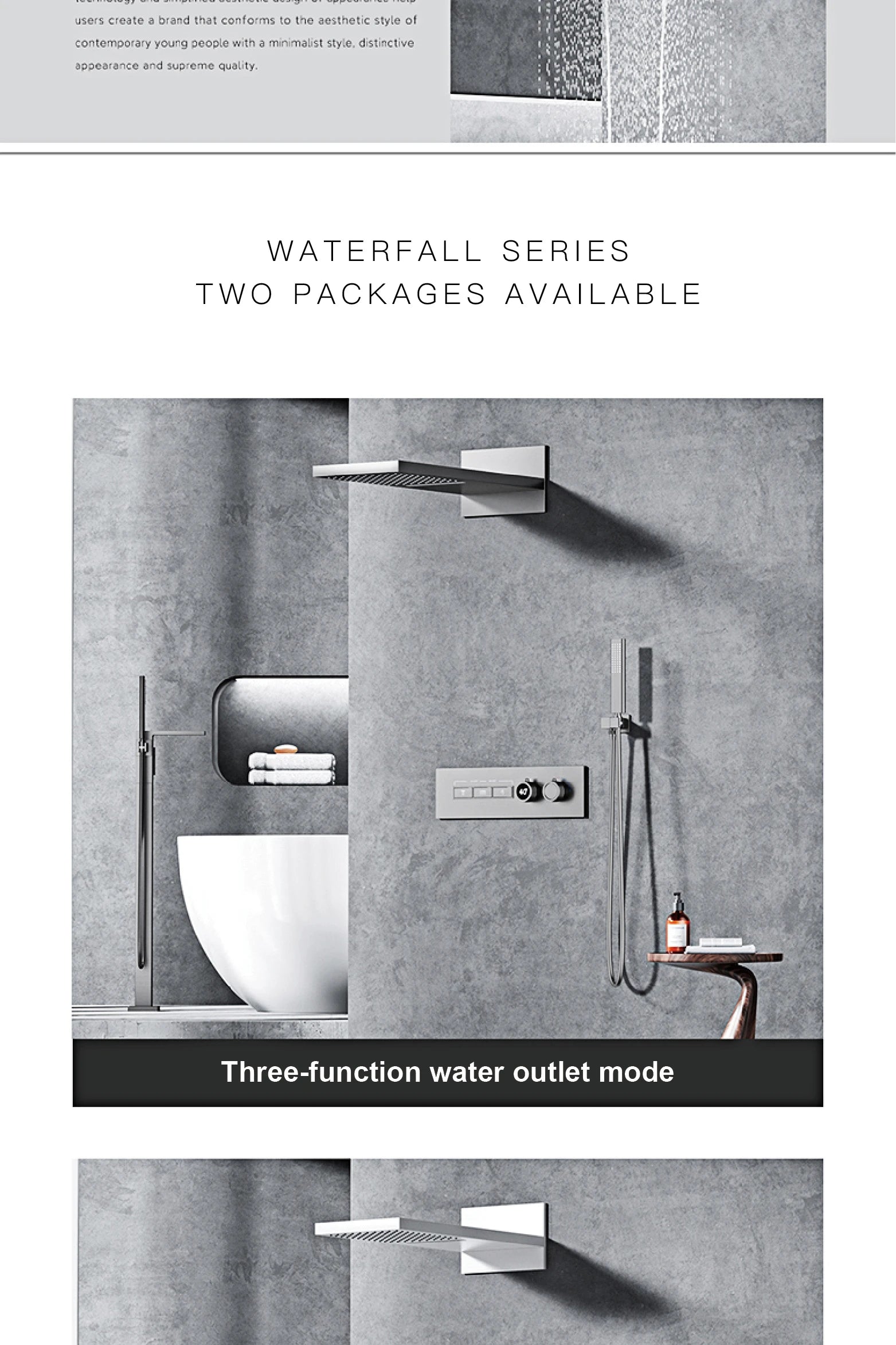 Luxury black brass shower system wall-mounted for bath from 𝕄𝕔 𝕋𝕙𝕖 𝔹𝕝𝕒𝕔𝕜 𝔻𝕚𝕒𝕞𝕠�