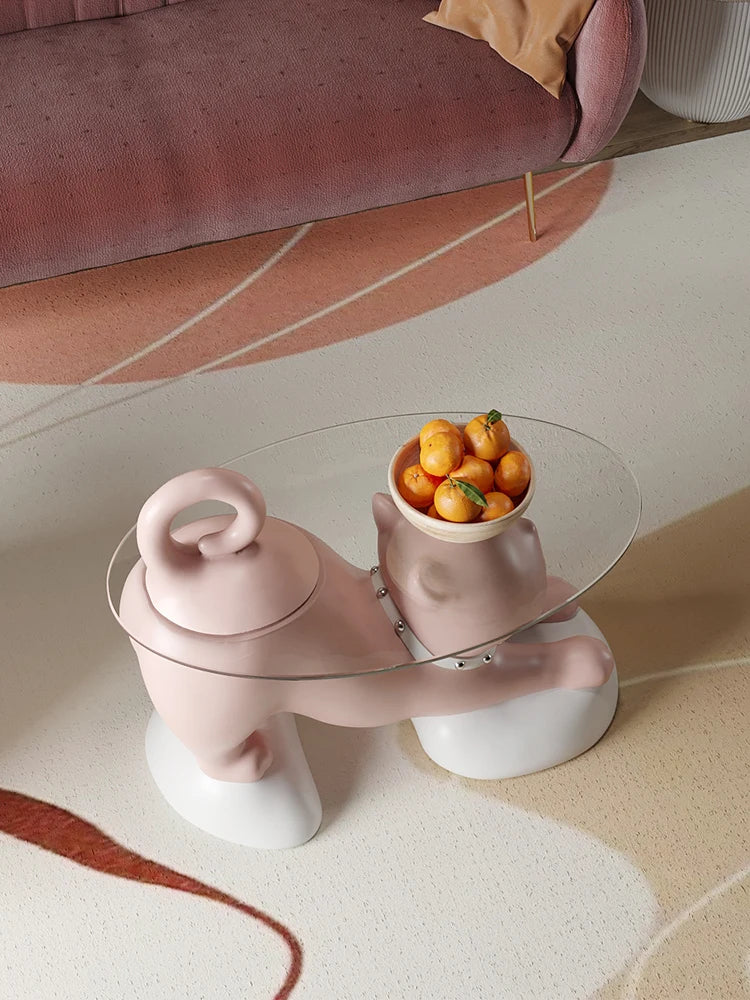 Designer Lazy Cat Coffee Table by ๐๐ ๐๐๐ ๐น๐๐๐๐ ๐ป๐๐๐๐ ๐๏ฟฝ