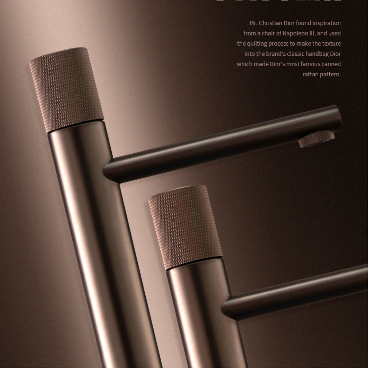 Black brass bathroom sink faucet by MC THE BLACK DIAMOND, round design perfect for hand washing fixtures.