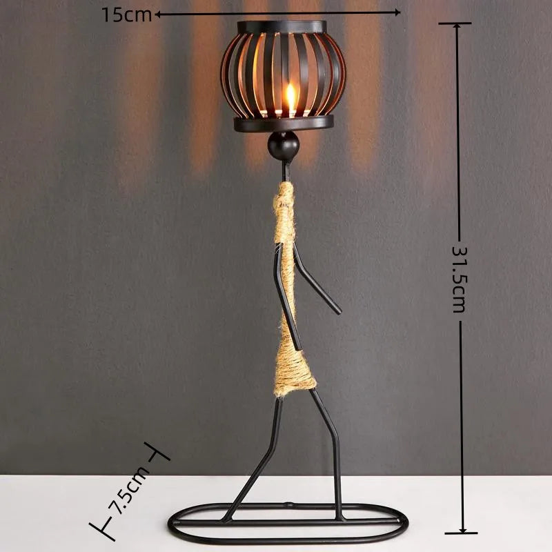 Handmade candle holder decor by 𝕄𝕔 𝕋𝕙𝕖 𝔹𝕝𝕒𝕔𝕜 𝔻𝕚𝕒𝕞𝕠𝕟�