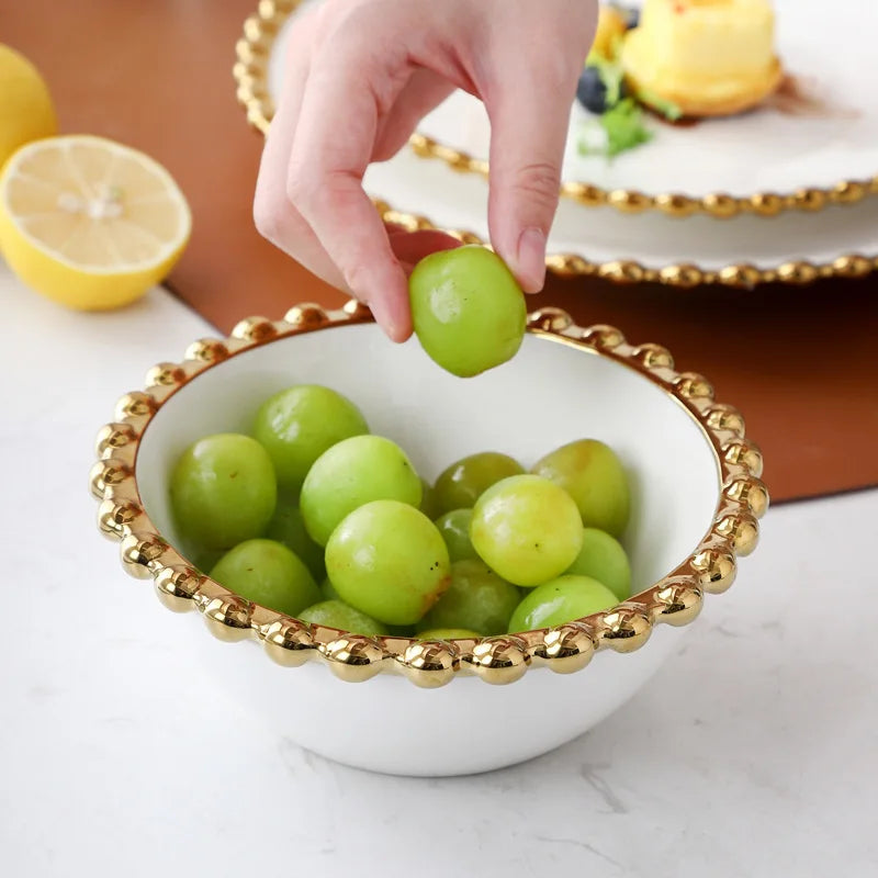 Nordic ceramic plates and bowls set by 𝕄𝕔 𝕋𝕙𝕖 𝔹𝕝𝕒𝕔𝕜 𝔻𝕚𝕒𝕞𝕠𝕟
