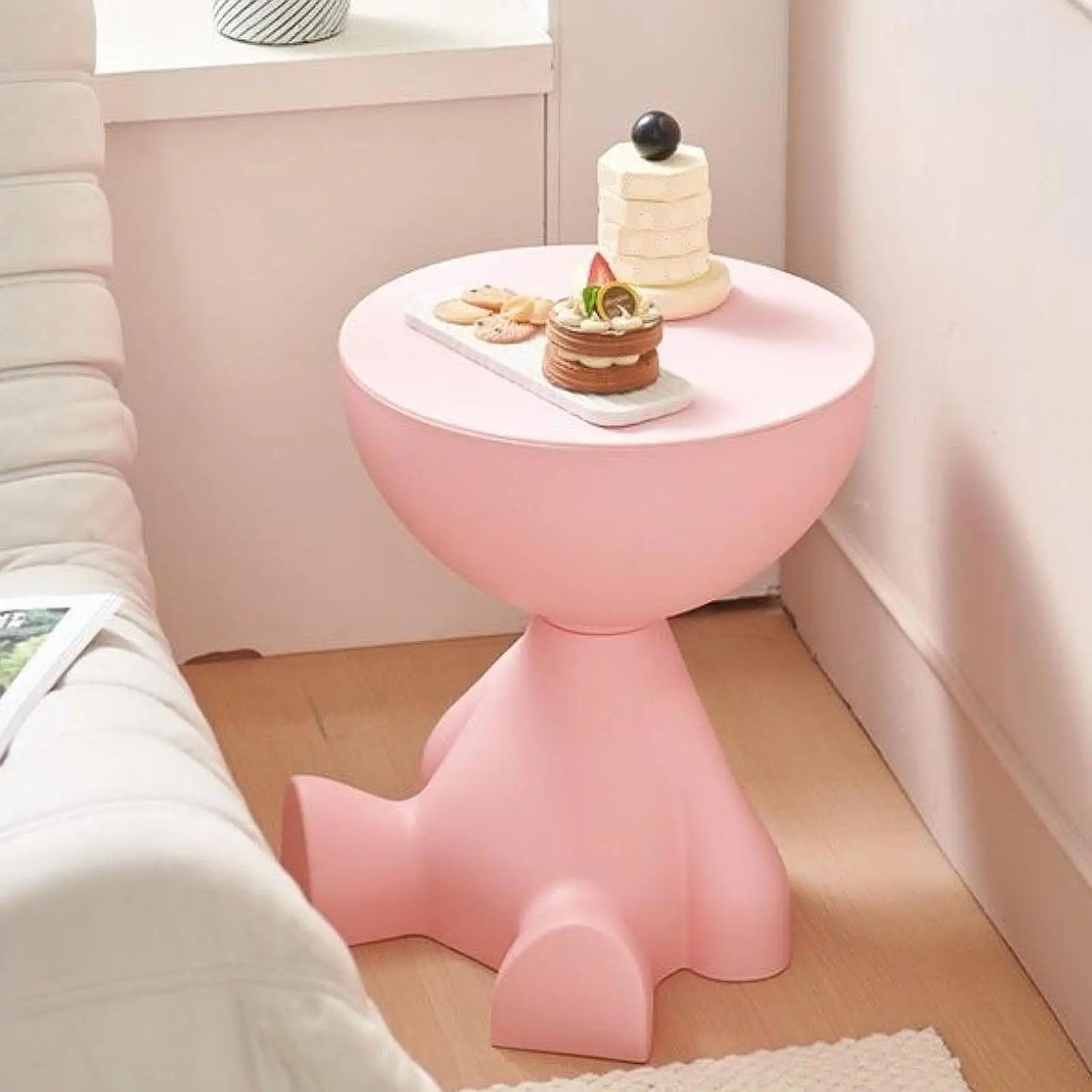 Creative Side End Table from MC THE BLACK DIAMOND, modern home decor with a sleek design and stylish finish.