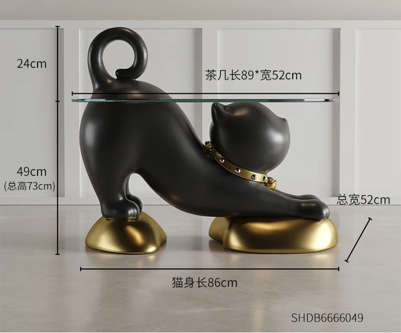 Designer Lazy Cat Coffee Table from ๐๐ ๐๐๐ ๐น๐๐๐๐ ๐ป๐๐๐๐ ๐๏ฟฝ