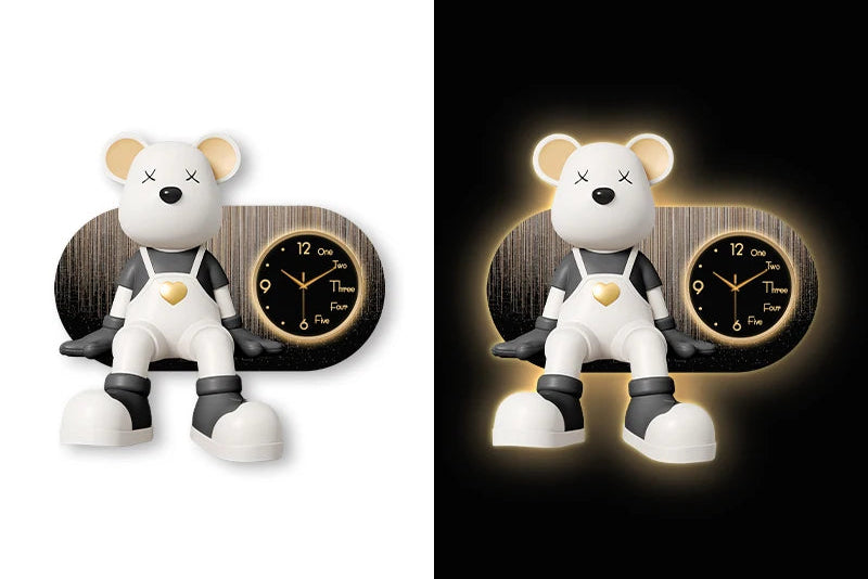 Creative Living Room Wall Clock by 𝕄𝕔 𝕋𝕙𝕖 𝔹𝕝𝕒𝕔𝕜 𝔻𝕚𝕒𝕞𝕠𝕟�