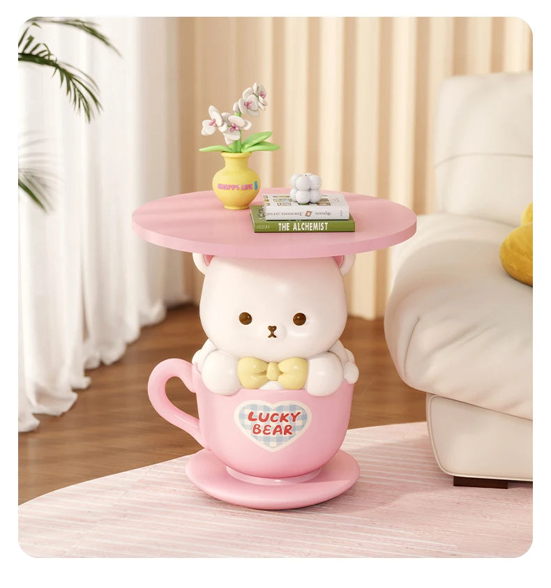 Kawaii Creative Small Coffee Table by 𝕄𝕮 𝕋𝕙𝕖 𝔹𝕝𝕒𝕔𝕜 𝔻𝕚𝕒𝕞𝕠𝕟�