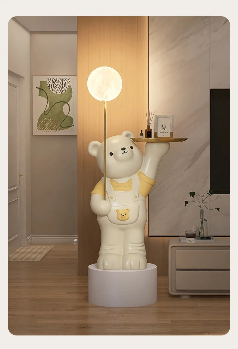 Modern cream-colored figurines for home decor by MC THE BLACK DIAMOND, showcasing elegant decorative sculptures.
