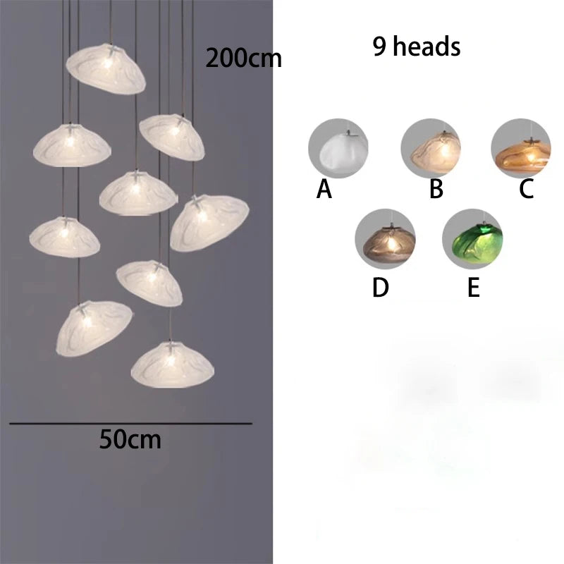Modern MC THE BLACK DIAMOND crystal chandelier with elegant hanging crystals and contemporary design for home lighting.