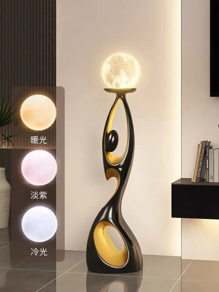 Resin abstract sculpture for living room decor by ๐๐ ๐๐๐ ๐น๐๐๐๐ ๐ป๐๐๐๐ ๏ฟฝ