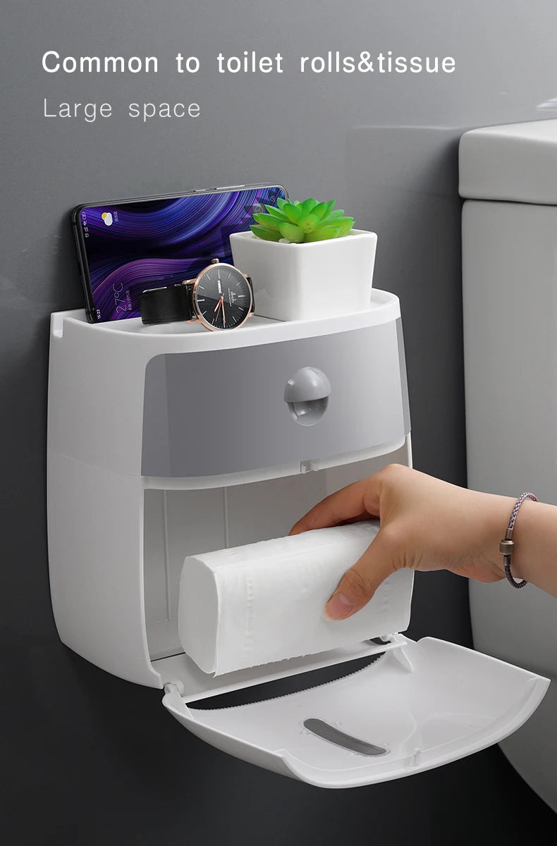 Plastic waterproof portable toilet paper holder from 𝕄𝕔 𝕋𝕙𝕖 𝔹𝕝𝕒𝕔𝕜 𝔻𝕚𝕒𝕞𝕠𝕟�