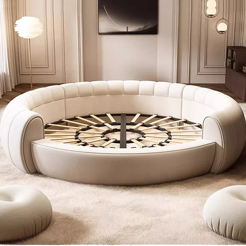 European design castle-themed bed from Simple Beauty, featuring elegant home decor by MC THE BLACK DIAMOND.