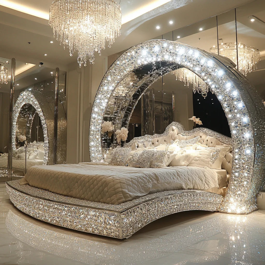 Queen size designer Frame Bed by 𝕄𝕮 𝕋𝕙𝕖 𝔹𝕝𝕒𝕔𝕜 𝔻𝕚𝕒𝕞𝕠𝕟�