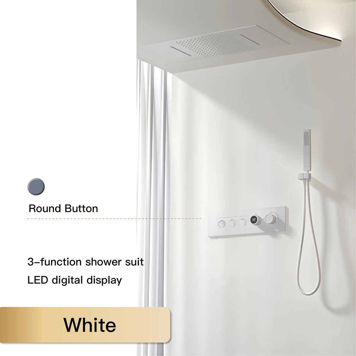 Luxury black brass shower system wall-mounted for bath from 𝕄𝕔 𝕋𝕙𝕖 𝔹𝕝𝕒𝕔𝕜 𝔻𝕚𝕒𝕞𝕠�