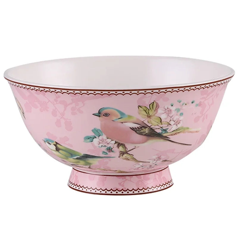 Luxury MC THE BLACK DIAMOND dinnerware set for families, featuring elegant plates and bowls arranged on a dining table.