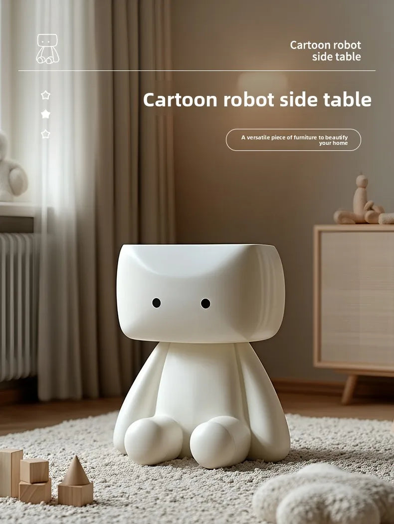 Children's room furniture end table from MC THE BLACK DIAMOND, featuring a small wooden surface and sturdy legs.