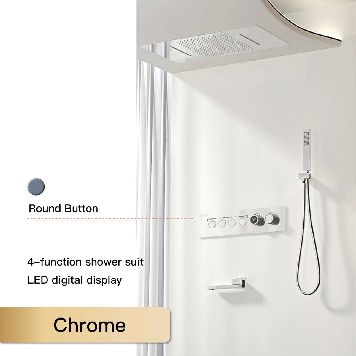 Black brass luxury shower system wall-mounted for bath, featuring modern design and multiple shower heads by 𝕄𝕔 𝕋𝕙𝕖 𝔹𝕝𝕒𝕔𝕜 𝔻𝕚�