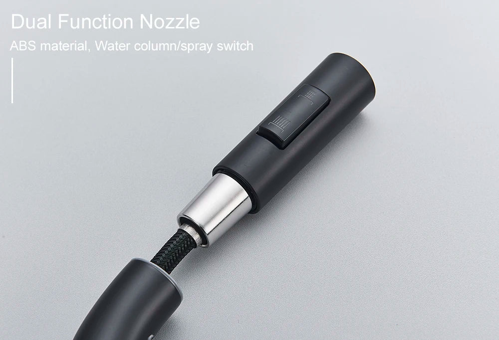 Touch-control kitchen faucet by MC THE BLACK DIAMOND with sleek modern design and easy-to-use touch-sensitive controls.