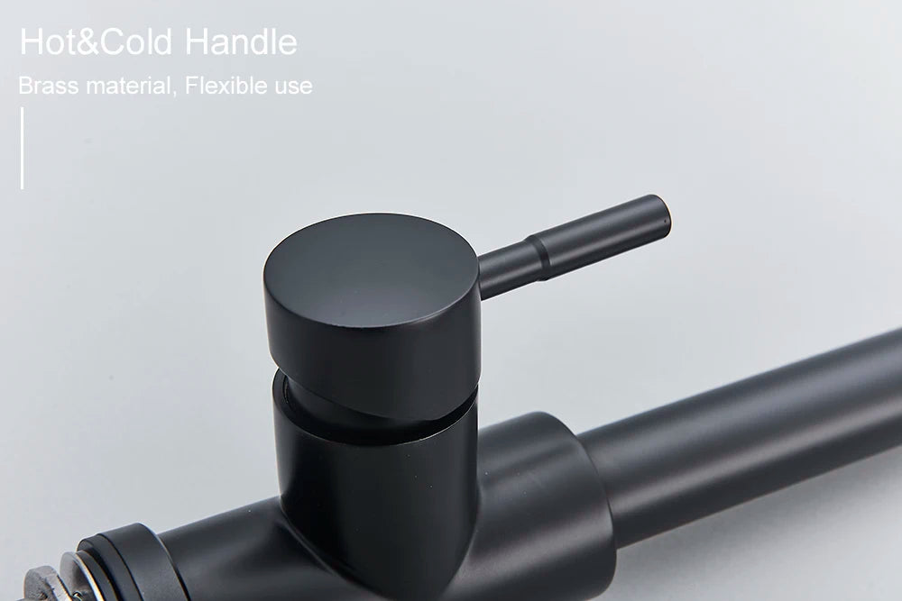 Touch-control kitchen faucet by MC THE BLACK DIAMOND with sleek modern design and touch-sensitive controls.