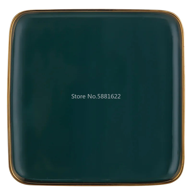 Green ceramic dinnerware set by 𝕄𝕔 𝕋𝕙𝕖 𝔹𝕝𝕒𝕔𝕜 𝔻𝕚𝕒𝕞𝕠𝕟�