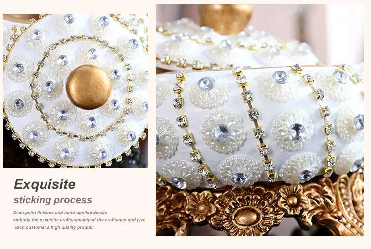 European Resin Diamond Fruit Plate decorative bowl by MC THE BLACK DIAMOND, featuring intricate diamond design and vibrant resin finish.