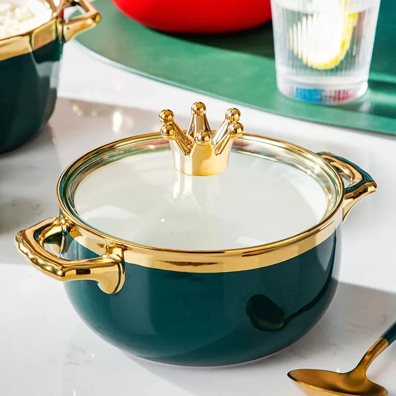 Nordic ceramic bowl with lid by 𝕄𝕔 𝕋𝕙𝕖 𝔹𝕝𝕒𝕔𝕜 𝔻𝕚𝕒𝕞𝕠𝕟�