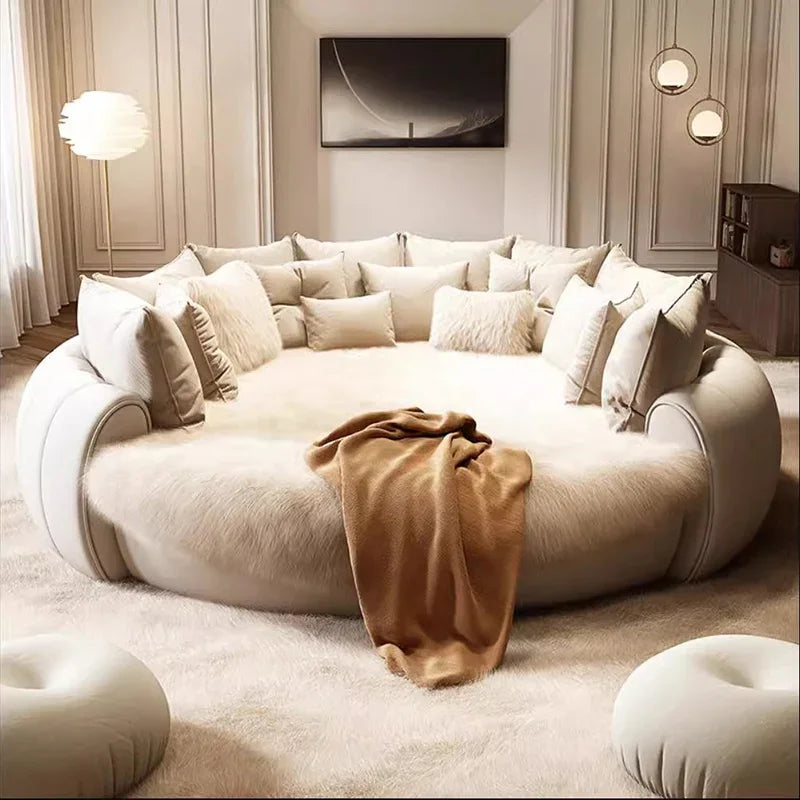 European design castle-shaped bed from Simple Beauty by MC The Black Diamond, featuring intricate home decor furniture details.