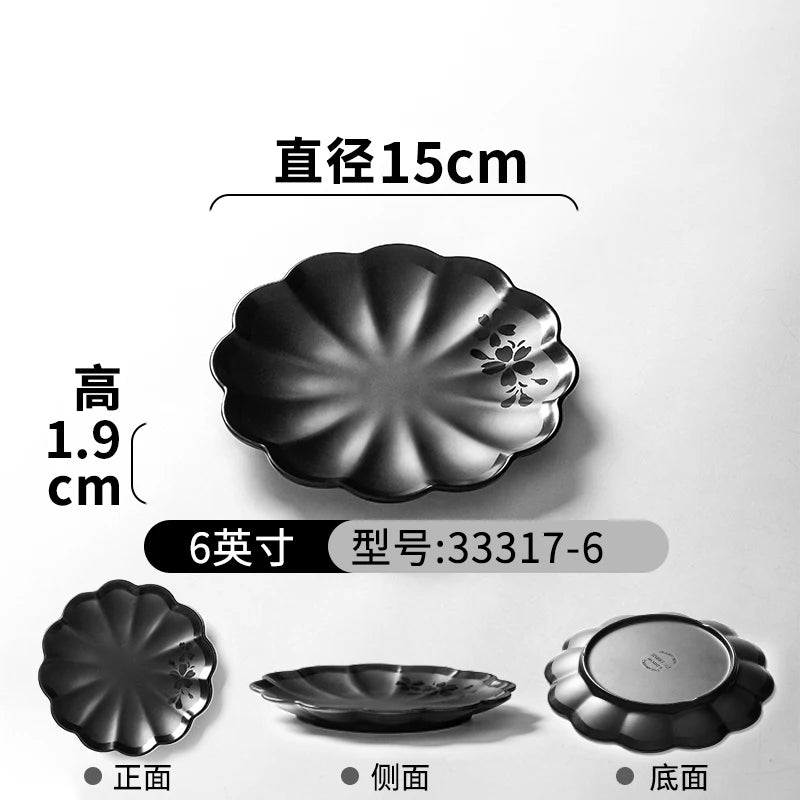Japanese sushi plates from 𝕄𝕔 𝕋𝕙𝕖 𝔹𝕝𝕒𝕔𝕜 𝔻𝕚𝕒𝕞𝕠𝕟𝕕�