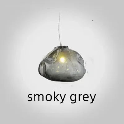 Modern Cloud Design Smoky Grey Glass Pendant Light by 𝕄𝕔 𝕋𝕙𝕖 𝔹𝕝𝕒𝕔𝕜 𝔻𝕚𝕒𝕞𝕠�