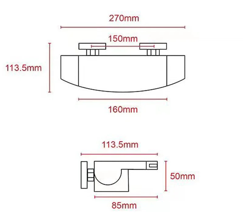 MC THE BLACK DIAMOND dual control bath and shower faucet for hot and cold water with dual holder, modern bathroom fixture