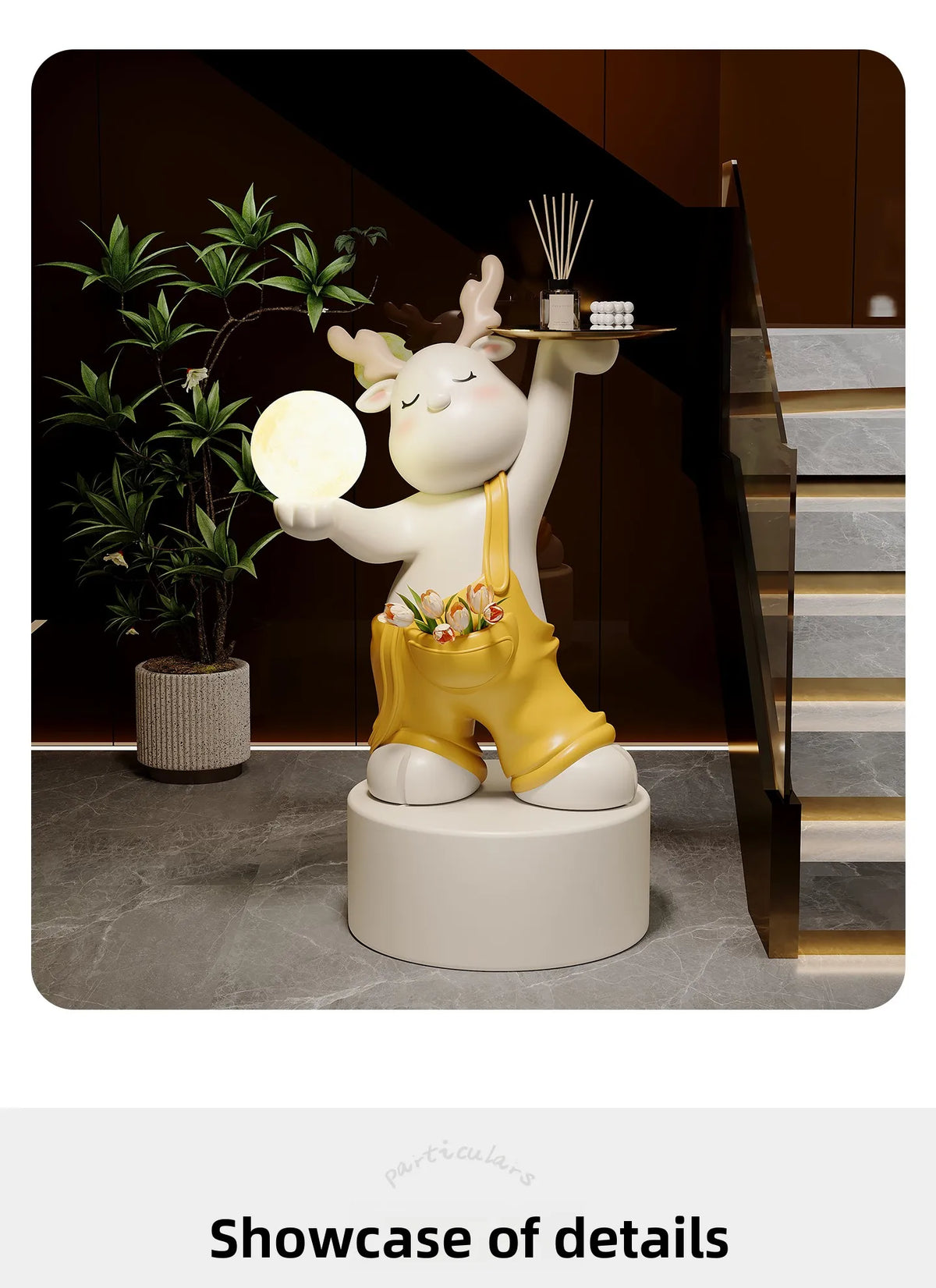 Decorative MC THE BLACK DIAMOND Nordic figurines for home decor, featuring modern Scandinavian design and intricate details.