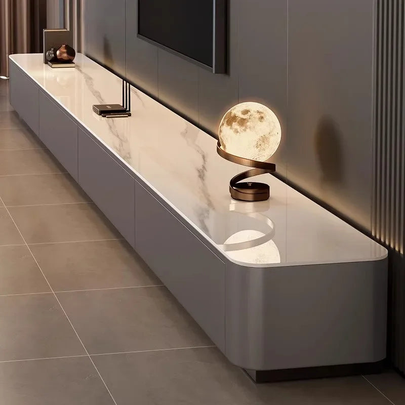 Luxury TV stand by MC THE BLACK DIAMOND, stylish home decor piece with sleek design and modern finish, ideal for living room setup.