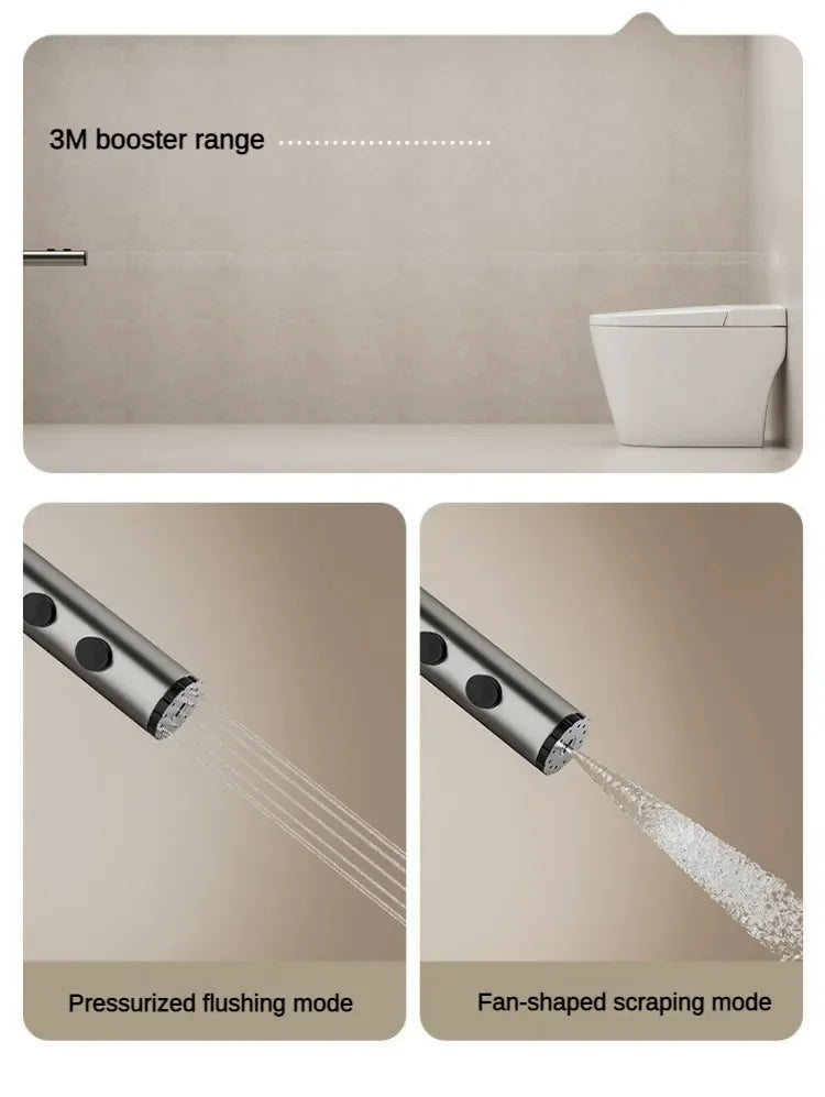 Wall-mounted MC THE BLACK DIAMOND rainfall shower system with pressurized bath and shower faucet set, ideal for modern bathrooms.