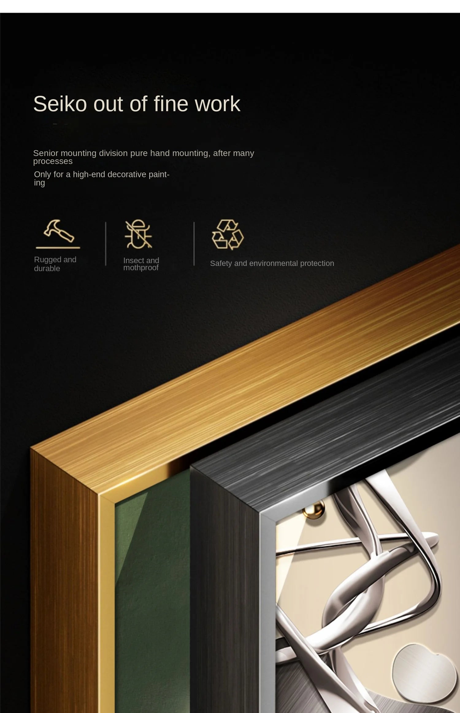 Modern design MC THE BLACK DIAMOND wall clock with minimalist style, suitable for living rooms and entrance corridors.