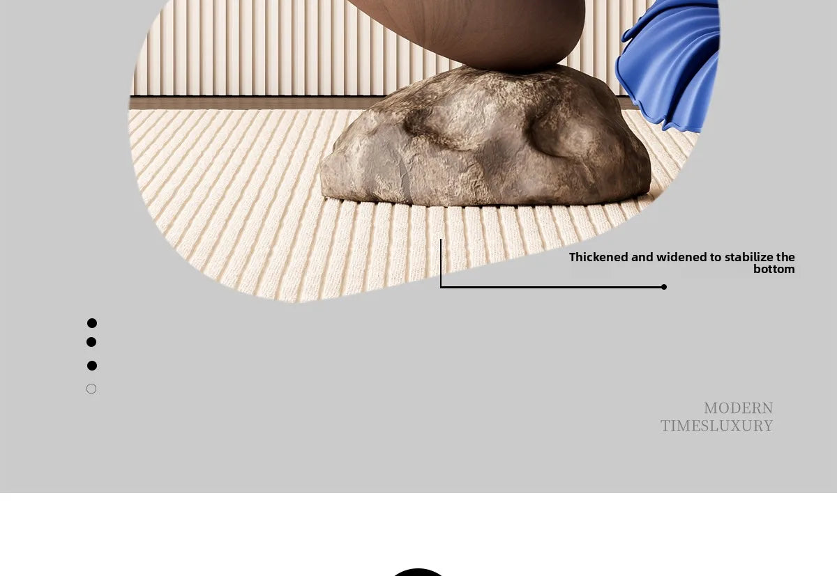 Modern minimalist Ymitation stone-shaped coffee table by 𝕄𝕔 𝕋𝕙𝕖 𝔹𝕝𝕒𝕔𝕜 𝔻𝕚𝕒𝕞𝕠�