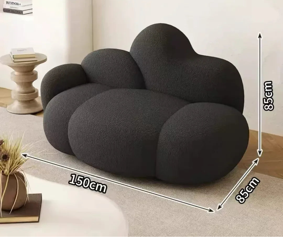 Comfortable MC THE BLACK DIAMOND living room sofa with plush cushions and modern design, perfect for relaxing in a stylish space.