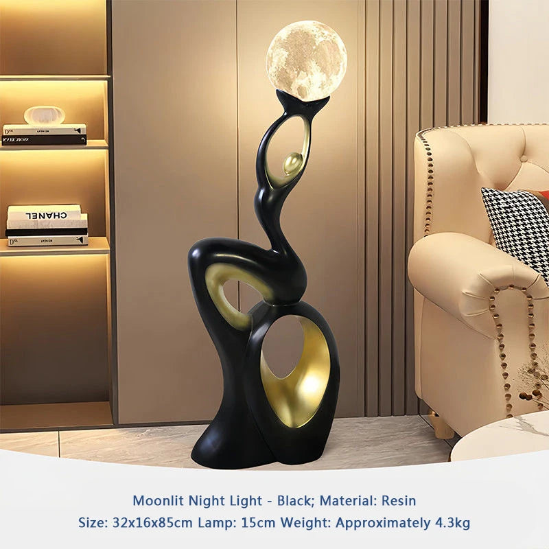Decorative MC THE BLACK DIAMOND figurines for home decor, featuring stylish sculpture figurines as decoration accessories.