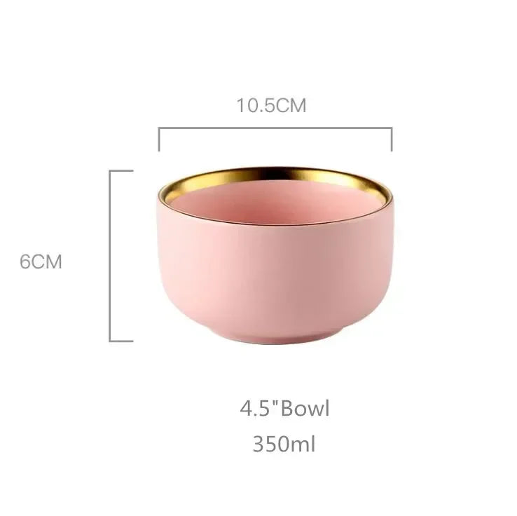 Set of MC THE BLACK DIAMOND ceramic dinnerware dinner sets with plates and bowls arranged on a table.
