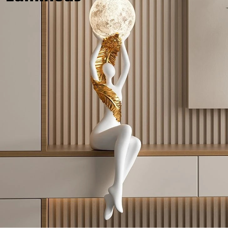 Semi-handmade modern cabinet figurines by MC THE BLACK DIAMOND, simple creative home decor for stylish interior accents.