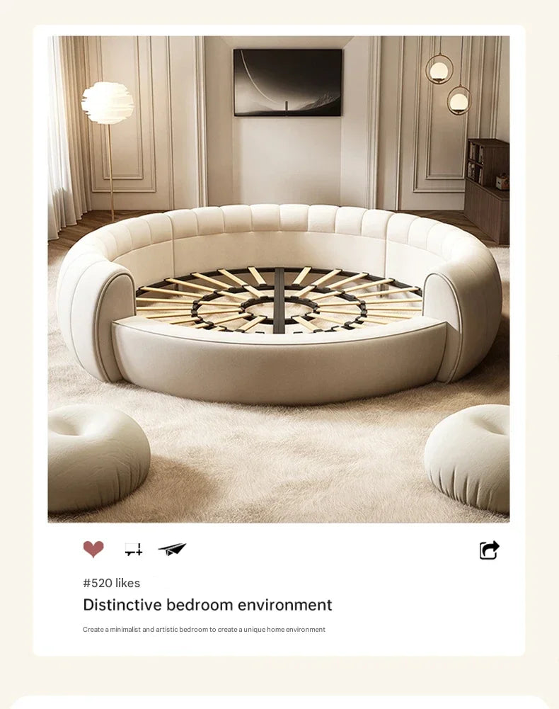 European design castle-themed bed from Simple Beauty by MC THE BLACK DIAMOND, showcasing elegant home decor with a regal castle motif.